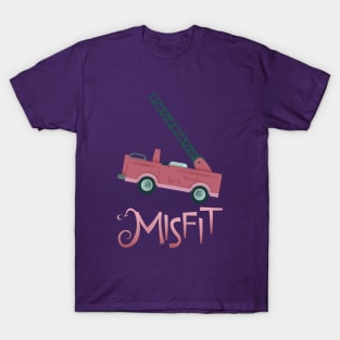 Misfit - Pink Fire Engine T-Shirt